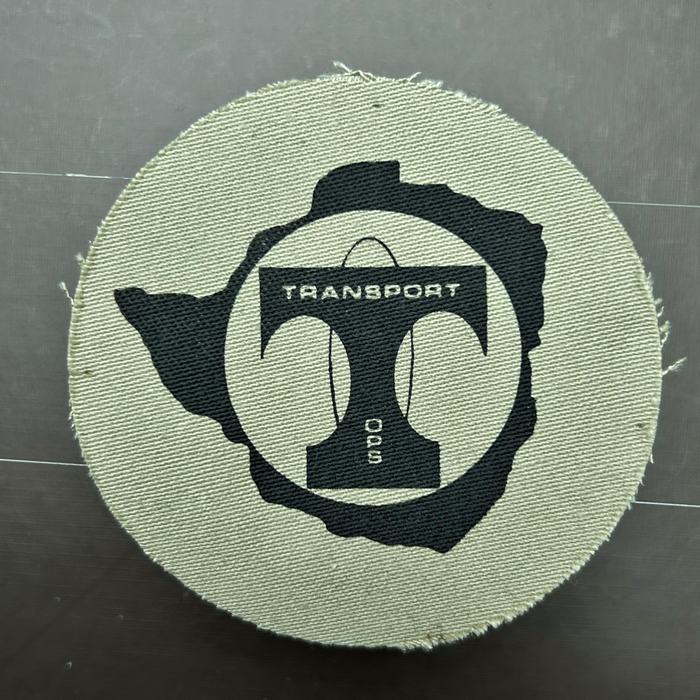 Rhodesia Army OPS Transport Operations cloth shoulder patch C622