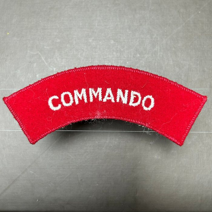 Royal Australian Australia Territorial Forces Regiment Commando Cloth Shoulder Title