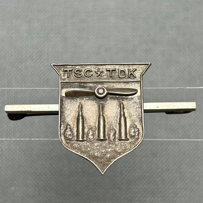 WW2 SA South Africa Technical Service Corps SILVER Brooch