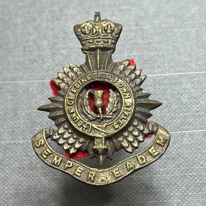 British Colonial South Africa Duke of Edinburghs Own Volunteers rifles collar badge 1922-1963 CO24 w British Colonial South Africa Duke of Edinburghs Own Volunteers rifles collar badge 1922-1963