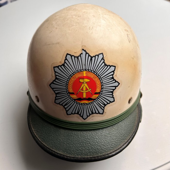 Helmet for motorcyclists of the German People's Police 1960s