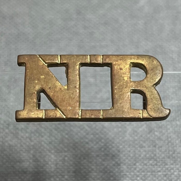 Northern Rhodesia Shoulder title with lug fittings 1924 - 1964 A