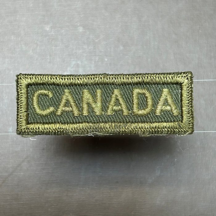 Canada Canadian ARMY Embroidered title