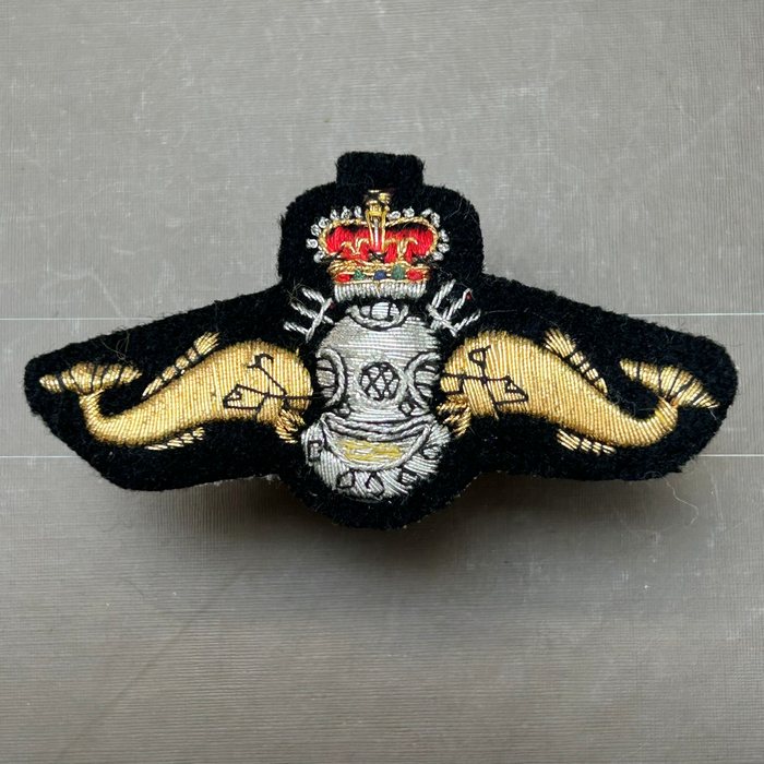 Canada NAVY Deep Sea Divers Cloth Badge Insignia