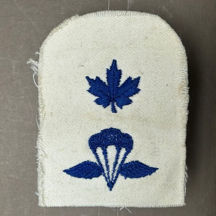 Canadian Canada NAVY PARA Badge Insignia for Summer White Uniform 1950-1970