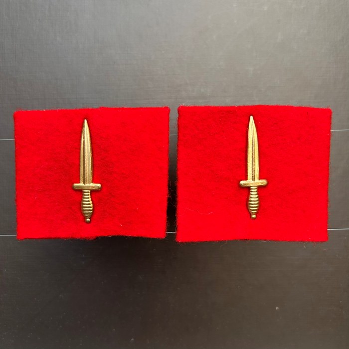 Belgium Congo Mercenary Bob Denard 6 Counterinsurgency Commando Shoulder Badges SET