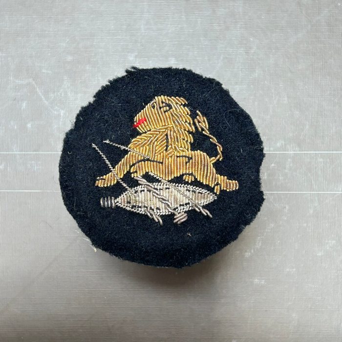 Rhodesia BSAP Women's Police Officers Bullion Cap Badge