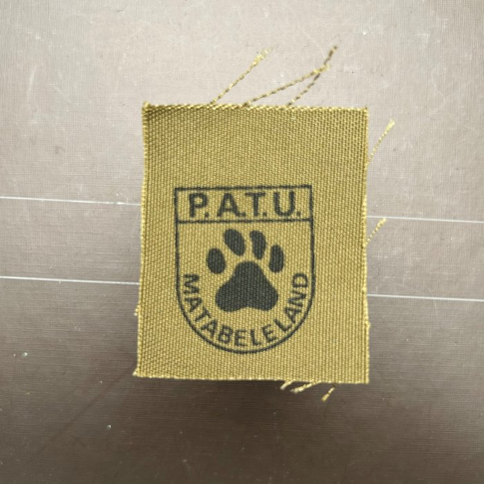 Rhodesia British South Africa PATU Police Anti Terrorist Unit arm badge patch B