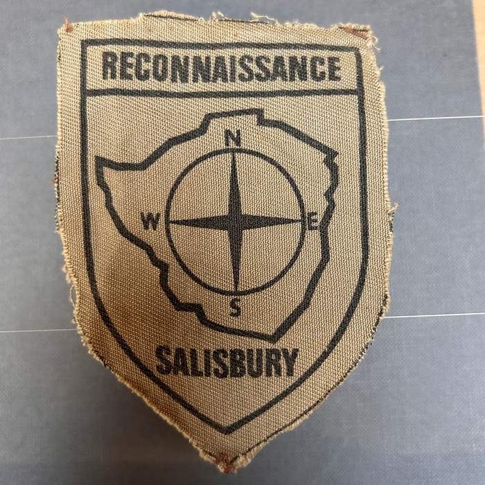 Rhodesian BSAP British South Africa Police Reconnaissance Unit Salisbury patch CO C623