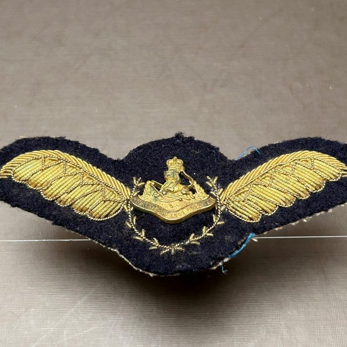 Rhodesia BSAP British South African Police Reserve Air Wing Pilot Wings 1961 - 1970
