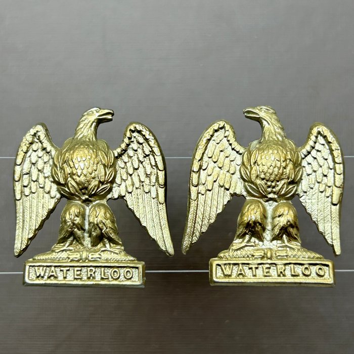 British Army Royal Scots Dragoon Guards Collar Badges Insignia