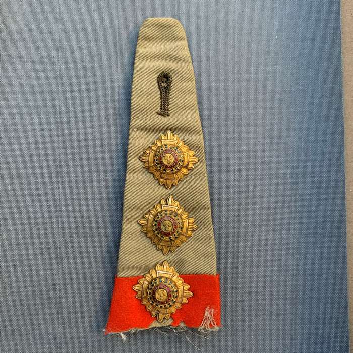 Rhodesia ARMY Officers Captain Rank Epaulette 1912 - 1950s A