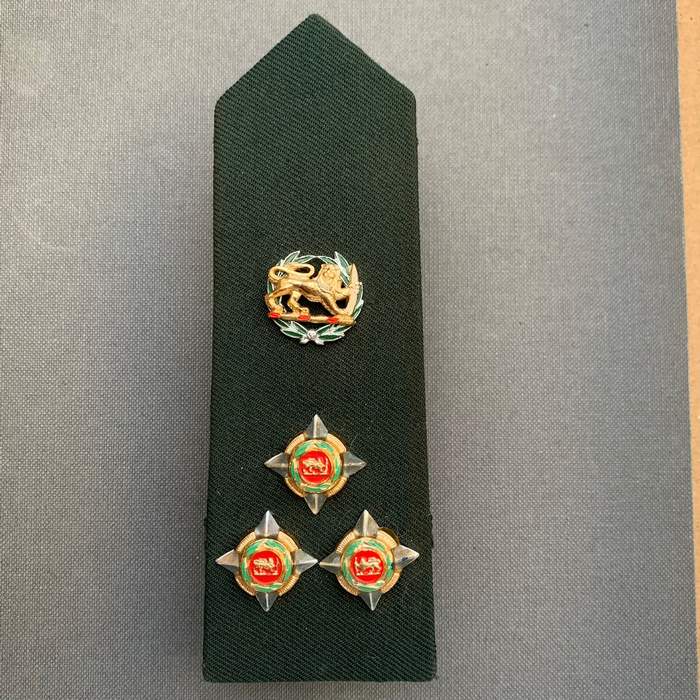Rhodesia ARMY Officers Mess Dress Rank Epaulette 1960 - 1980