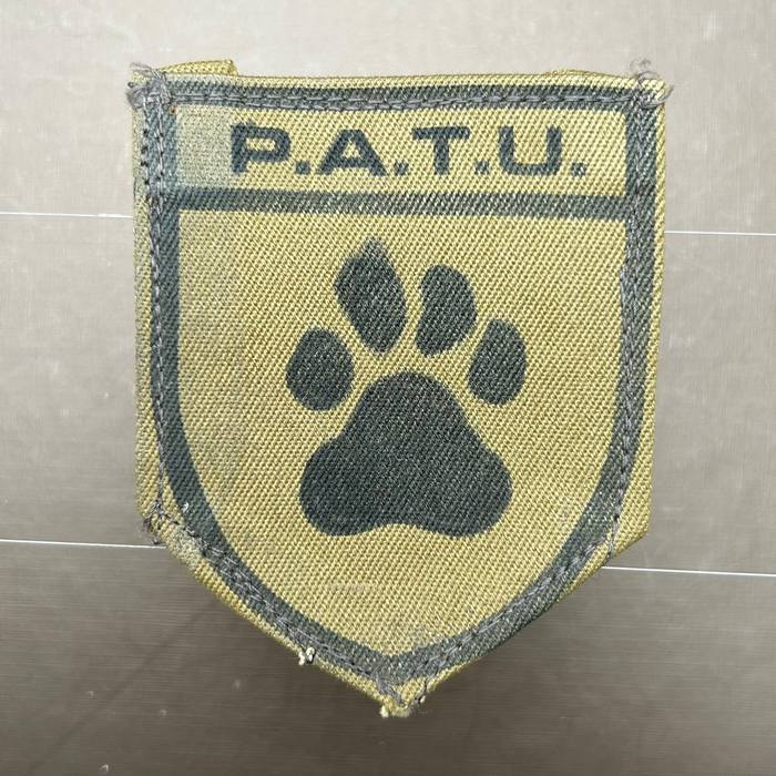 Rhodesia British South Africa Police Anti Terrorist Unit arm badge patch CO 609