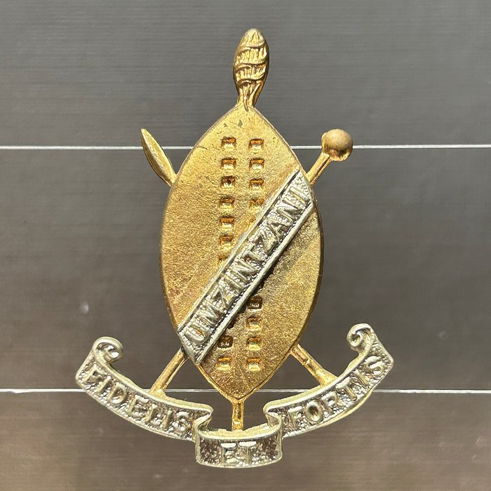 South Africa ARMY Prince Alfred's Guards Lapel Umzintzani Military Cap Badge