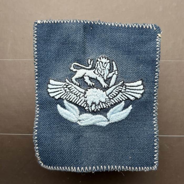 Rhodesian Air Force Master Technican Rank Cloth Patch Badge
