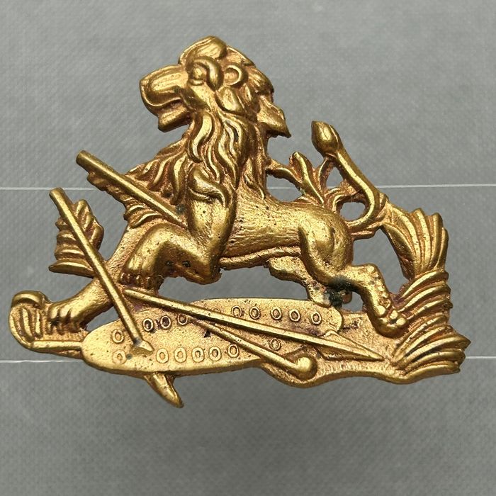 British South Africa Police BSAP Cap Helmet Shako Badge