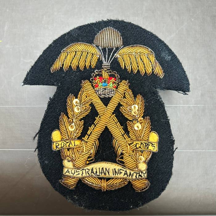 Royal Australian Infantry Corps for Australian Para Wings Patch