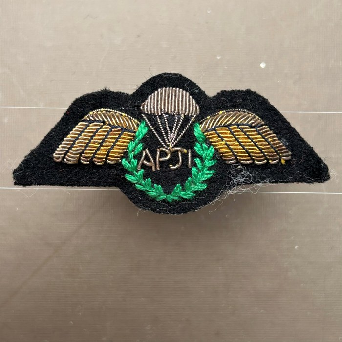 British APJI Assistant Parachute Jump Instructor Wing worn by training and insstructions forces