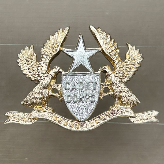 GHANA Army Cadet Corps Cap Badge Insignia lugs