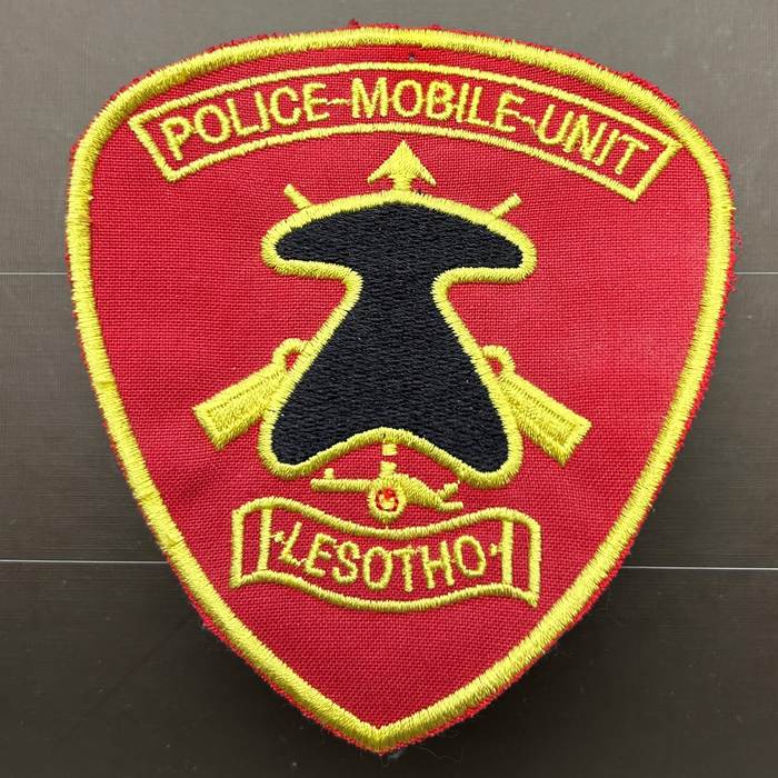 Lesotho Police Mobile unit SWAT Artillery Obsolete Patch