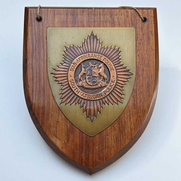 South Africa Police SAP Suid Afrikaanse Polisie Plaque